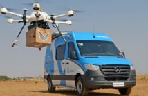 Sprinter é transformada em base operacional para drones