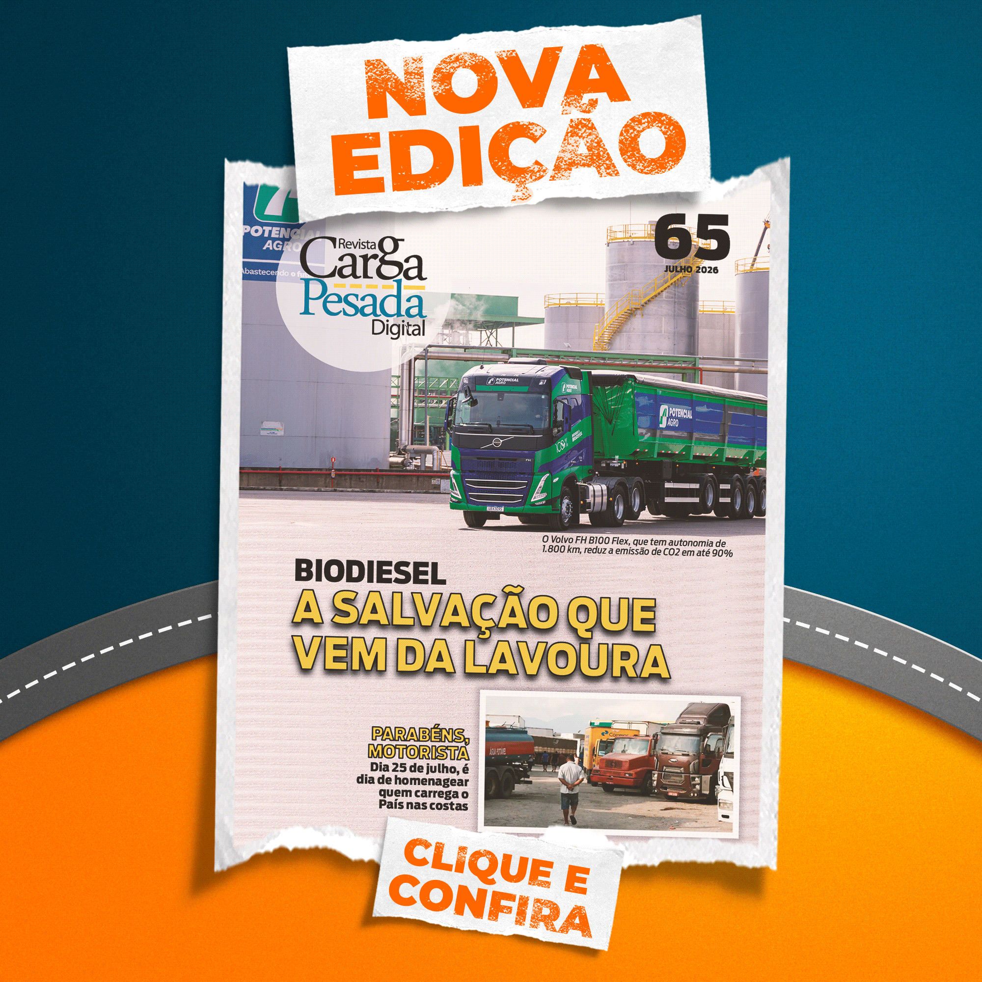 Confira a Edição 64 da Revista Carga Pesada.