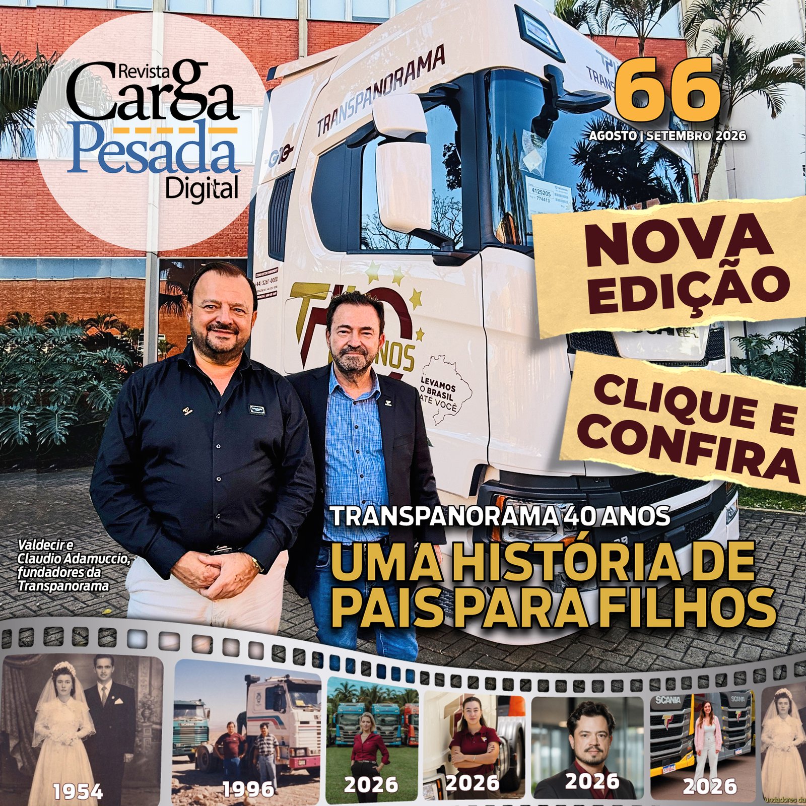 Confira a Edição 66 da Revista Carga Pesada.