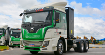 Caminhão Chinês elétrico tem 49 toneladas de PBTC