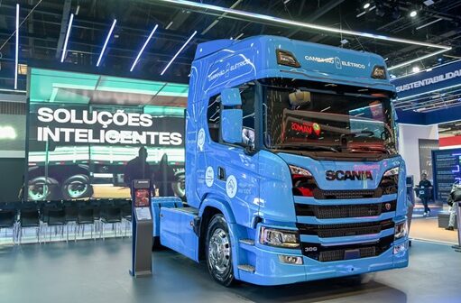 Scania vende primeiro caminhão elétrico para Reiter Log