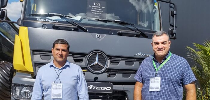 Atego 3133 6×4 é novidade da Mercedes-Benz
