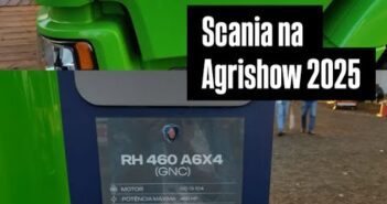 Agrishow 2025: Veja o lançamento da Scania caminhão a gás RH460 6×4 e também o caminhão 500 RH 6×4