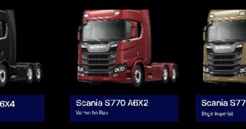 Scania Consórcio vai sortear 3 caminhões S 770 V8