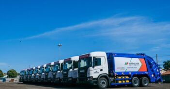 Scania entrega caminhões a biometano para empresa de coleta de resíduos