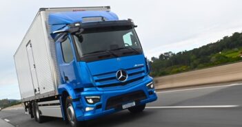 eActros é o elétrico com maior autonomia no País, diz Mercedes-Benz
