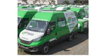 Iveco entrega 400 veículos Daily adaptados ao Ministério da Saúde