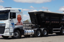 Rodrimar celebra 55 anos com homenagem a fundador em caminhão DAF